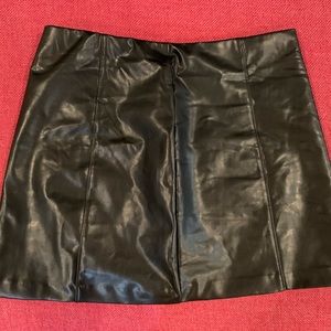 Abercrombie and Fitch leather skirt